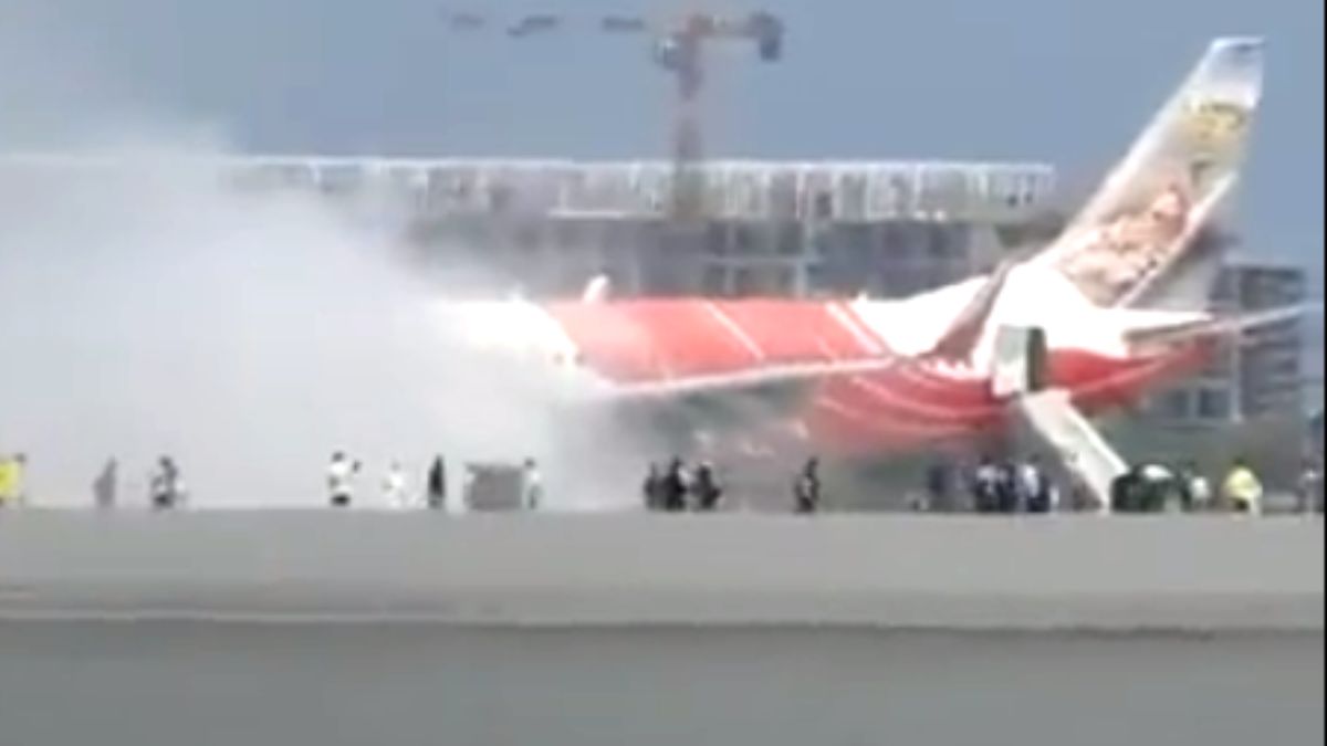Air India Express Flight With 145 Passengers, Crew Catches Fire At Muscat Airport; All Evacuated Safely