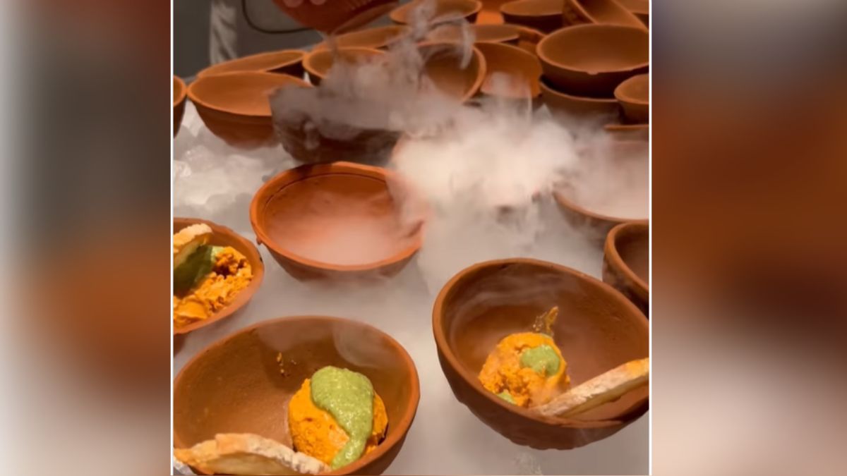 Food Blogger Tries Out Butter Chicken Ice Cream With Green Chutney; Internet Can't Digest | Watch