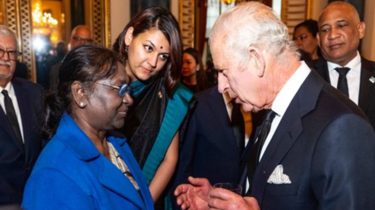 President Droupadi Murmu Meets Britain's King Charles III At Buckingham Palace