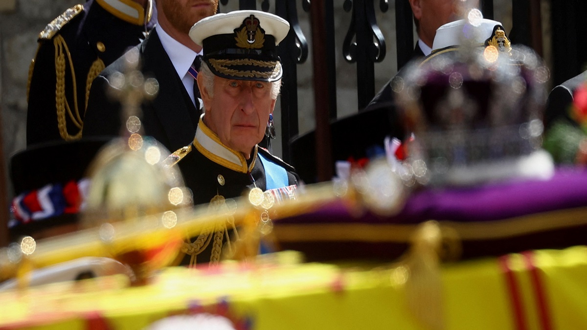 Britain’s King Charles III Bids Emotional Farewell To 'Mama' Elizabeth