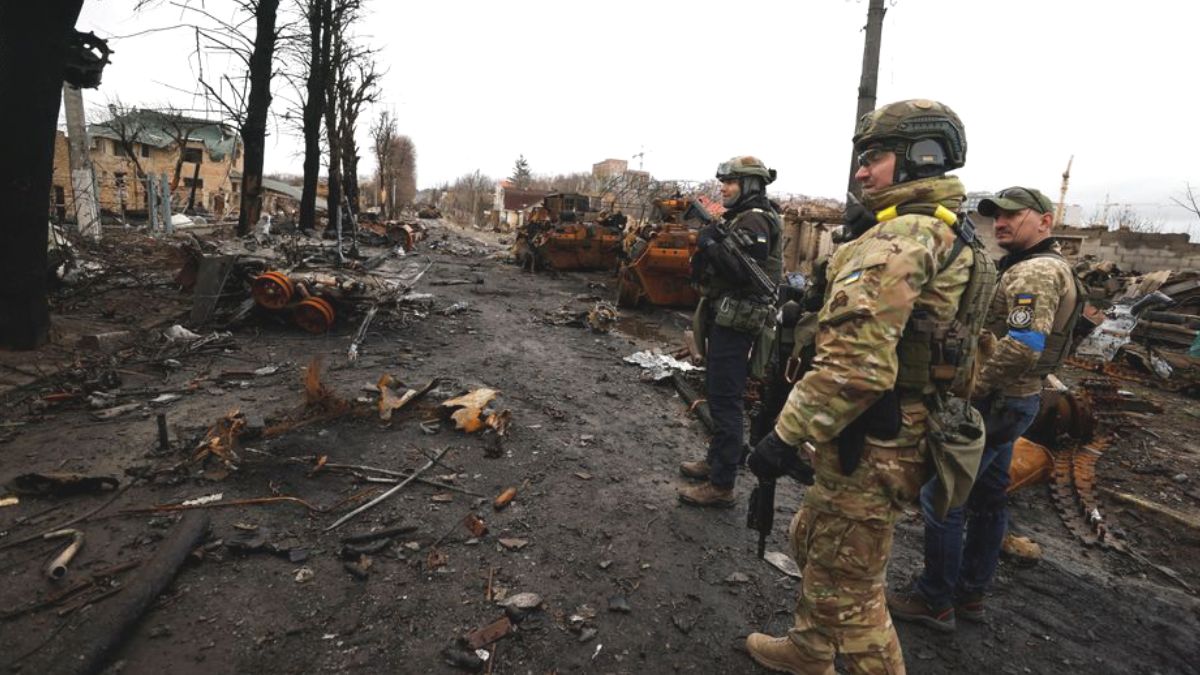 Bodies With Tied Hands Found In Ukraine's Izium Mass Burial Site