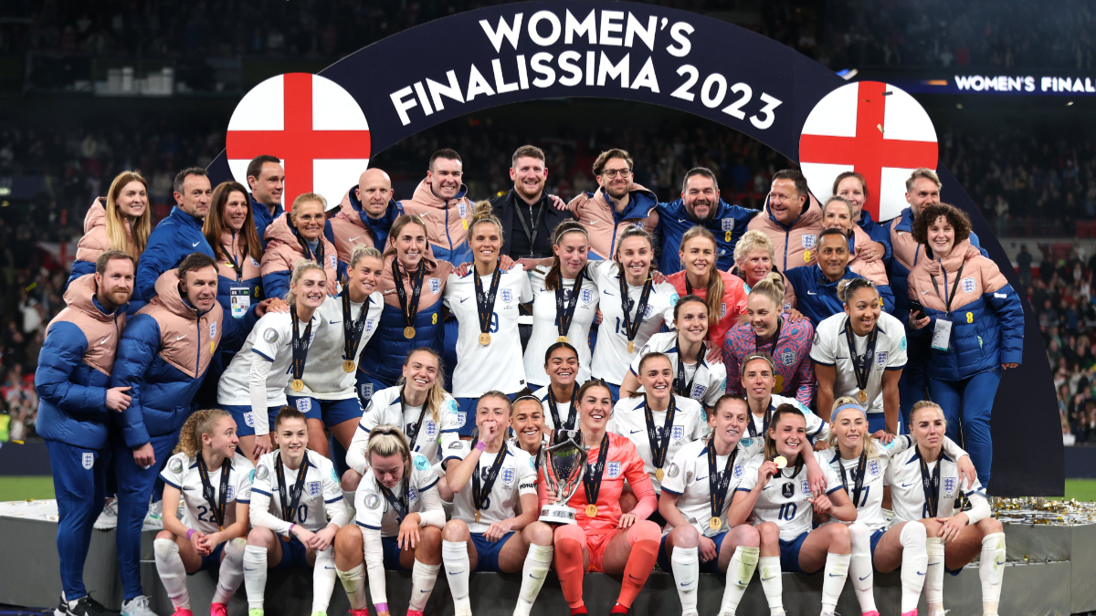 England beat Brazil on penalties to win inaugural Women's Finalissima at  Wembley