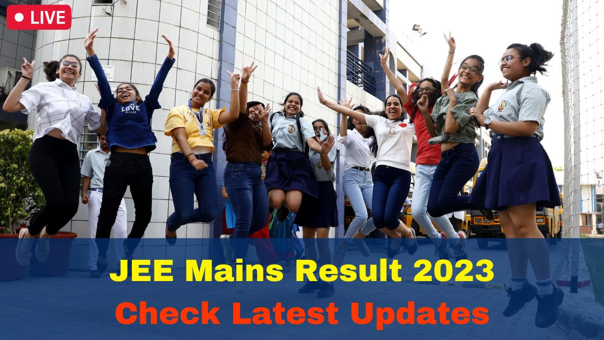 JEE Mains Result 2023 JEE Mains Session 2 Result Released At jeemain