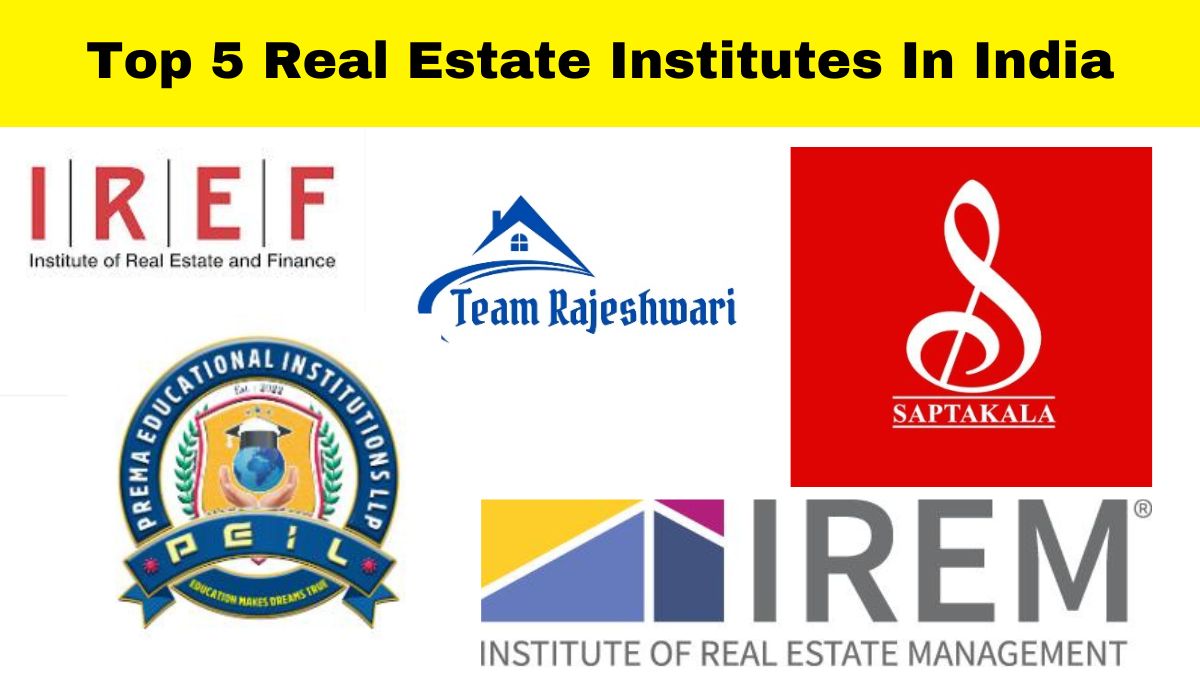 Real Estate Education Top 5 Real Estate Institutes In India