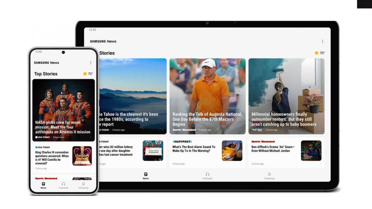 'Samsung News' Launched With Podcasts; All You Need To Know