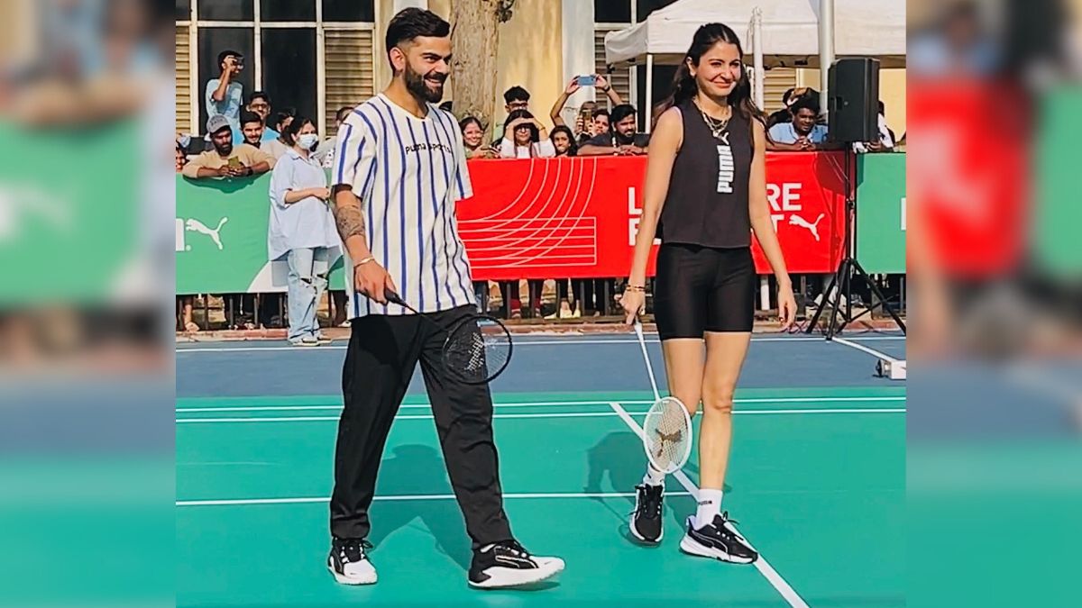 Kohli, Anushka Sharma Surprise Fans With Badminton Face-off Watch