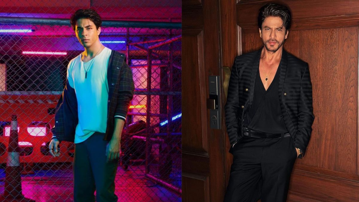 Shah Rukh Khan Or Aryan Khan Srks Look At Nmacc Launch Puts Internet In Dire Confusion 