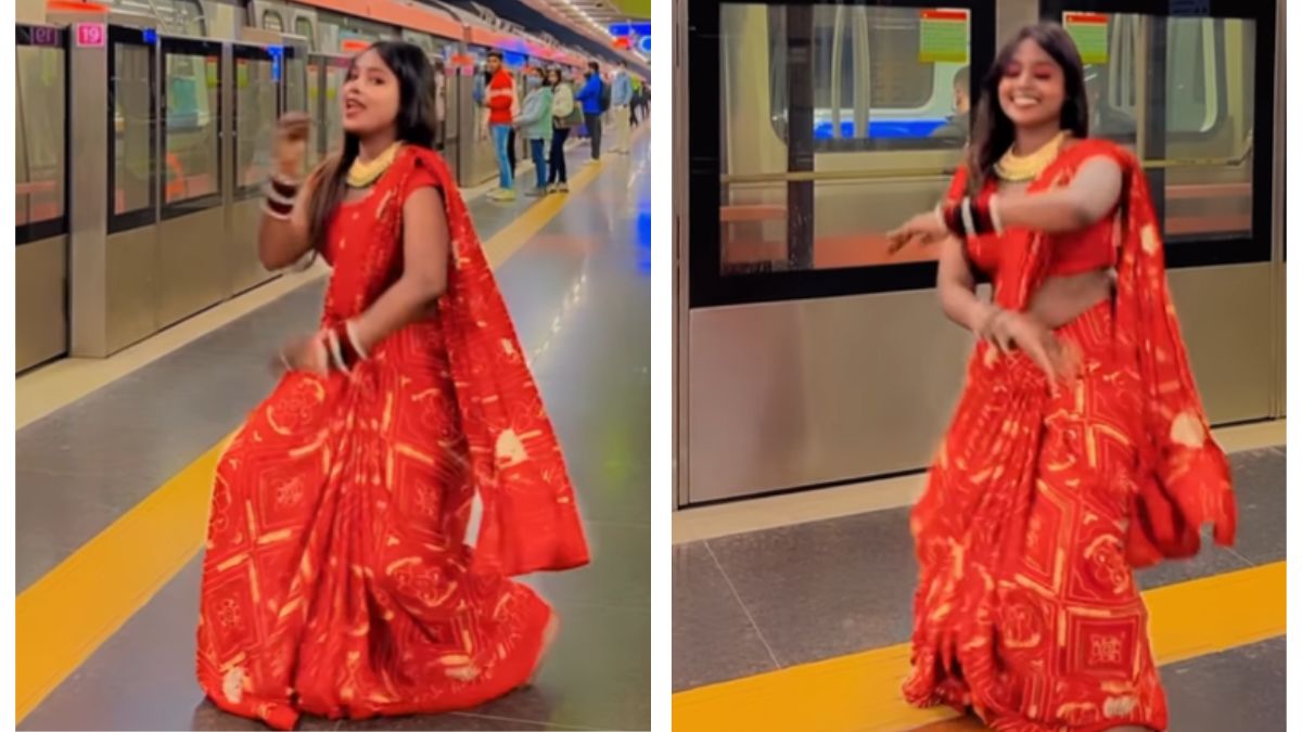 viral-video-of-a-woman-dancing-to-popular-bhojpuri-song-saj-ke-sawar-ke-is-a-hit-on-social-media-watch