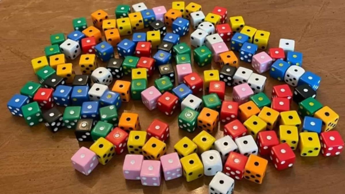 Optical Illusion Think You Have Brilliant Sight? Spot The Two Odd Dice