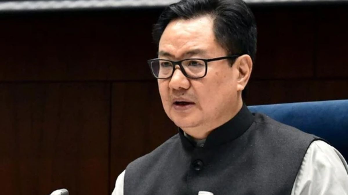 Law Minister Kiren Rijiju S Car Meets With Accident In Jandk S Ramban No Injuries Reported