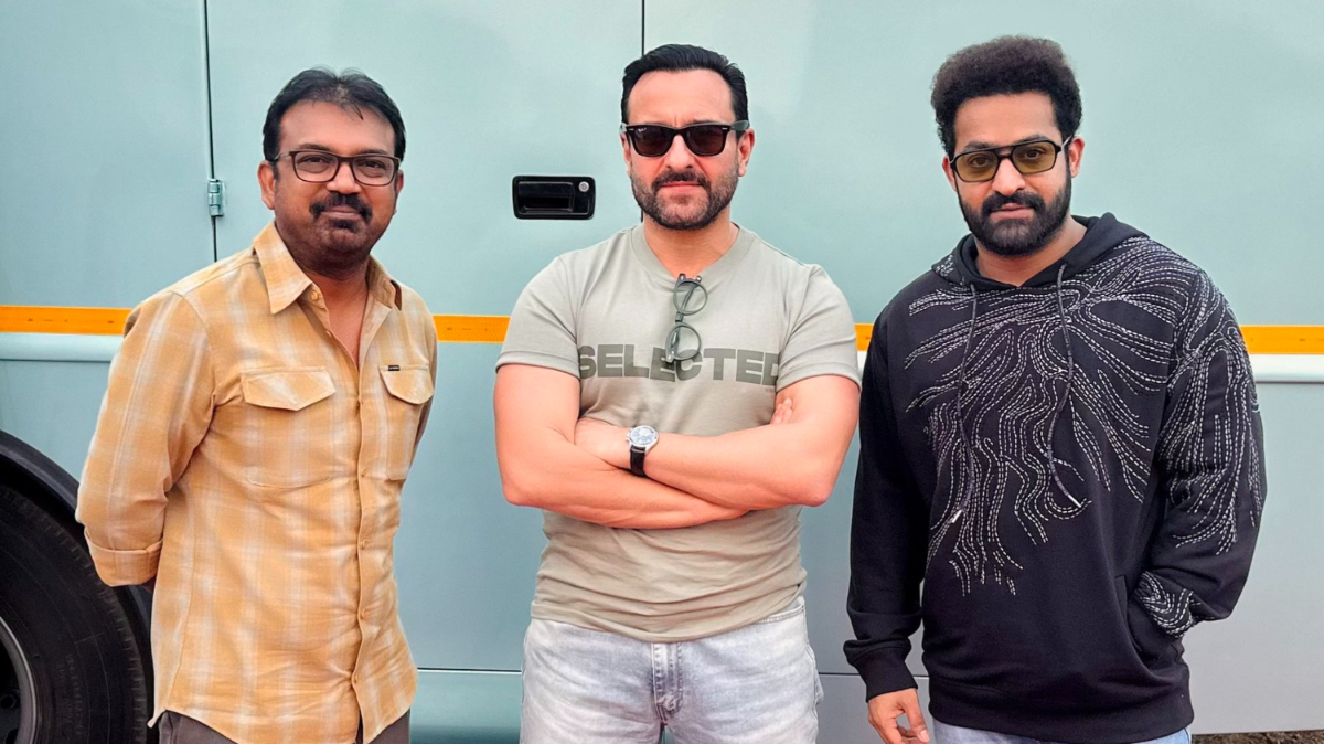 NTR 30: Saif Ali Khan Chills With Jr NTR As He Gears Up To Play ...