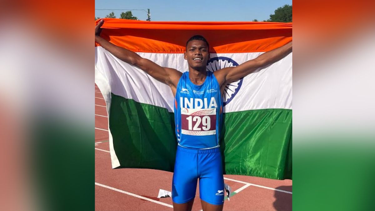 Asian Youth Athletics Championships Bapi Hansda 1st Indian To