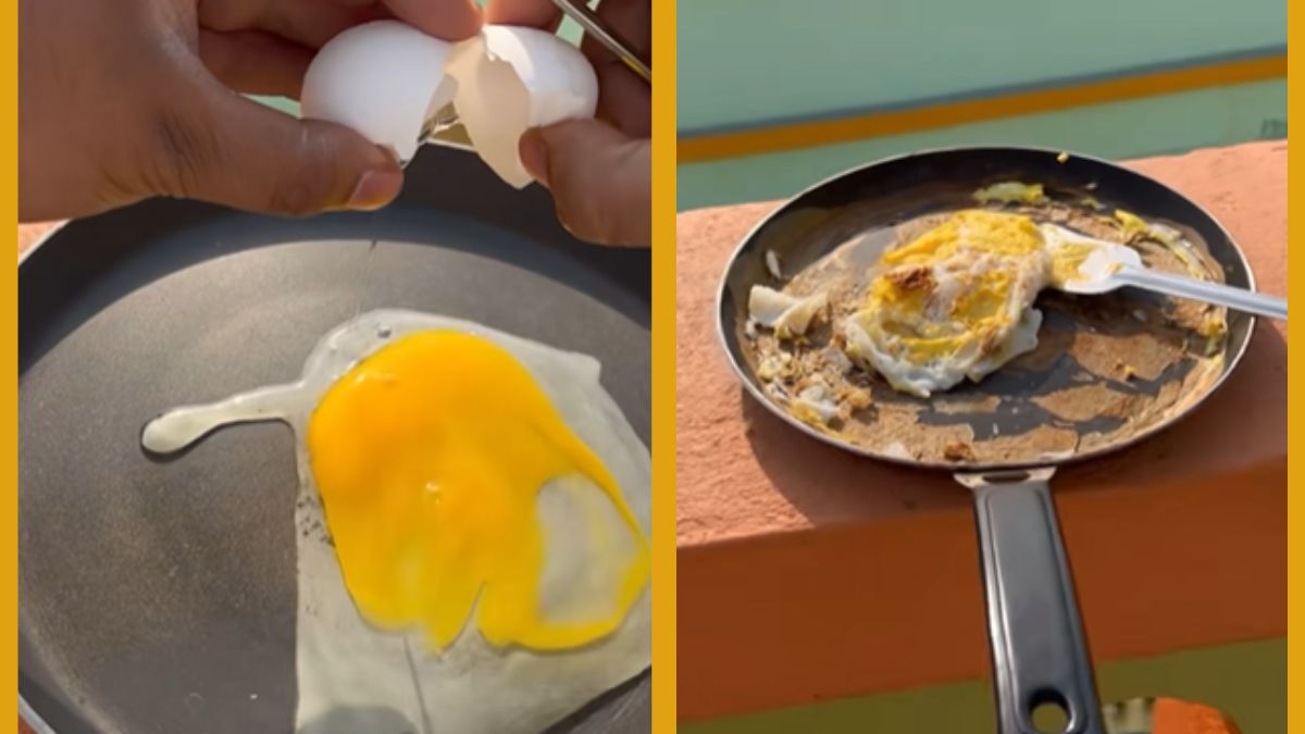 Life Hack 101 Man Cooks Eggs Using Only Sunlight Heres How Watch