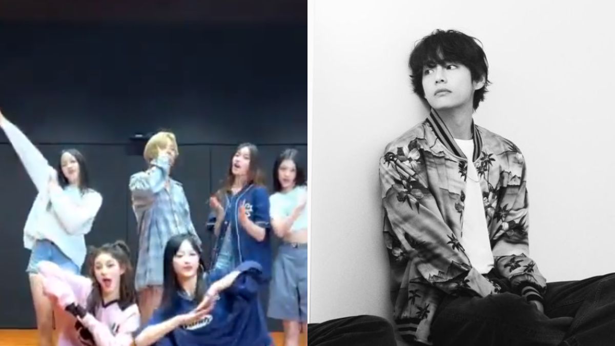 BTS' V reacts to NewJeans Danielle's Cover of his song Rainy Days
