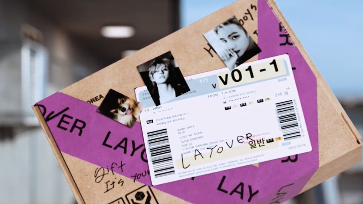 Layover' by BTS's V (Kim Taehyung) is the 1st album by a K-Pop