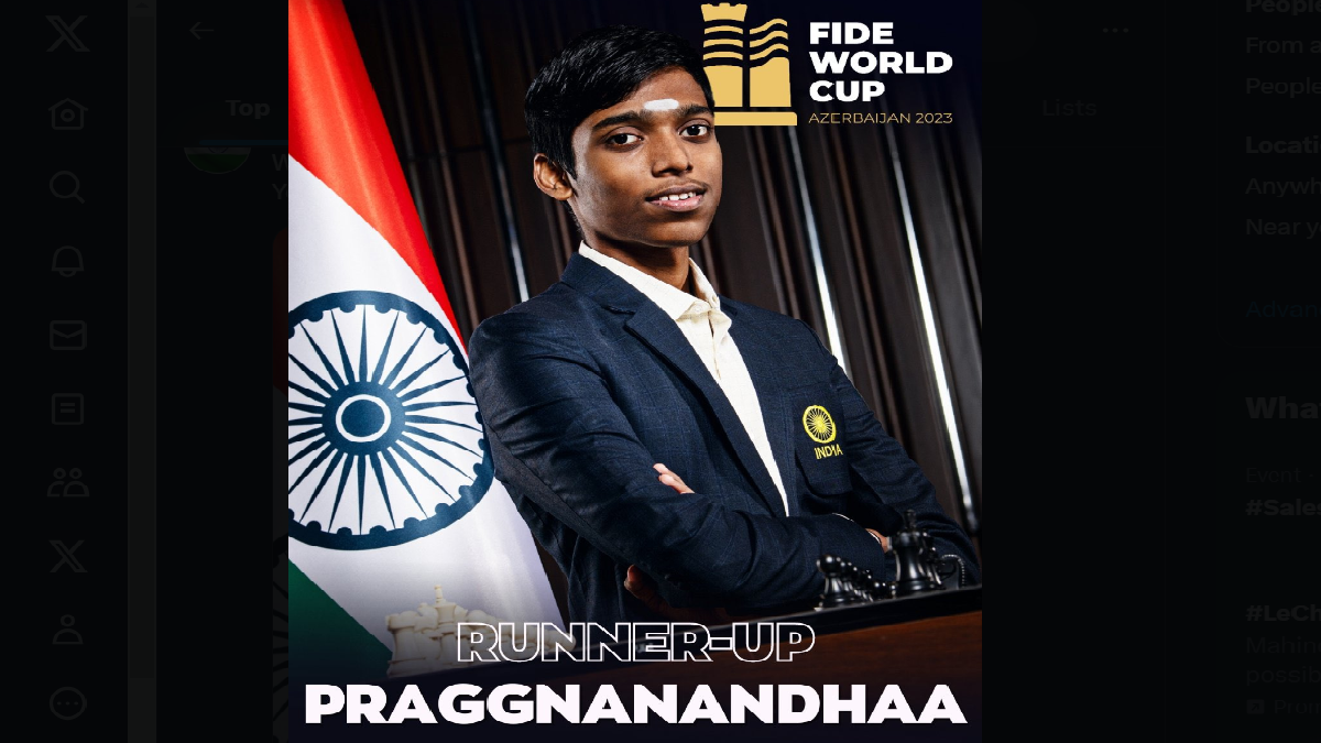 Praggnanandhaa: FIDE Chess World Cup: Praggnanandhaa loses to