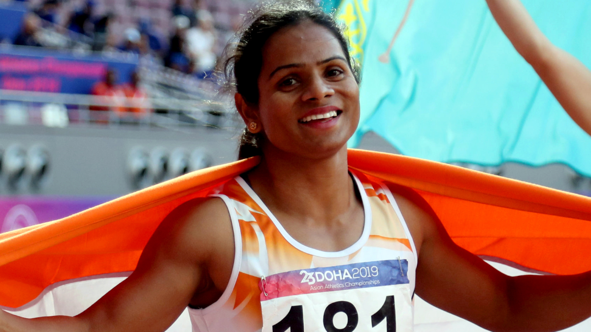 Asian Games Double Silver-medallist Winning Athlete Dutee Chand Gets 