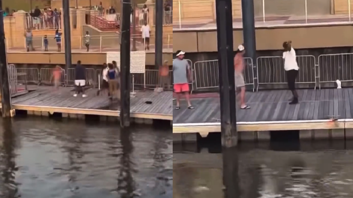 Alabama Brawl Video Two Groups Come To Blows Over Docking Of Boats   Fight1691478342453 