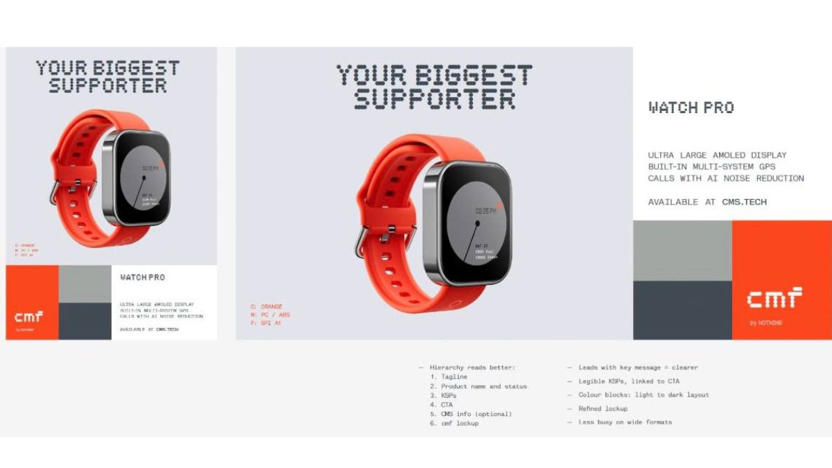 Nothing's CMF Smartwatch, Buds Expected Specifications And Price Leaked;  Here's What To Expect