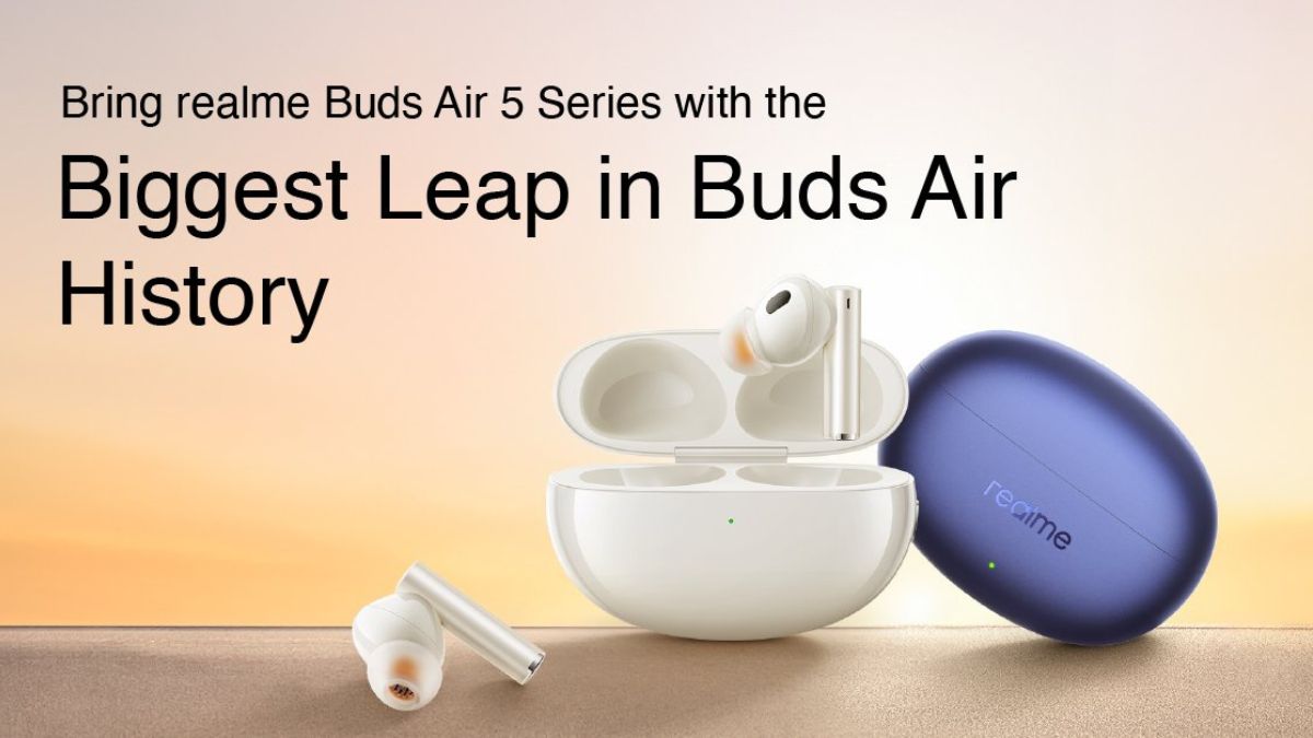 realme Buds Air 5 and Buds Air 5 Pro with up to 50dB ANC launched