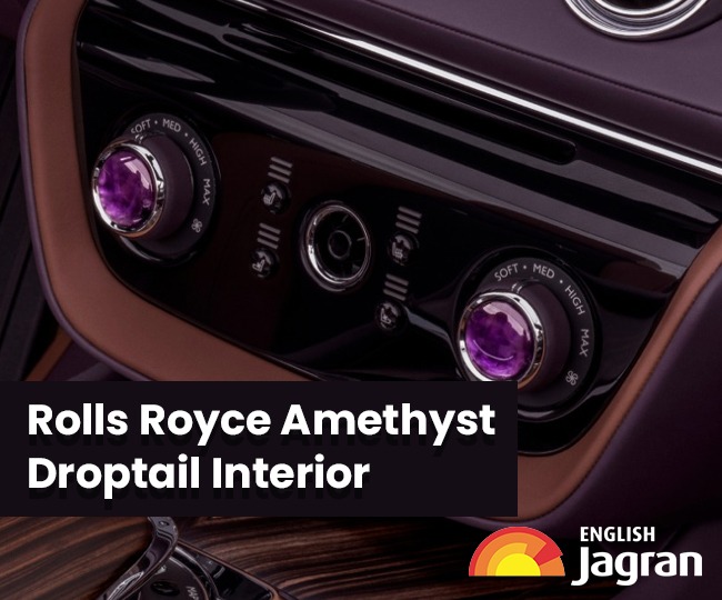 Rolls-Royce reveals Droptail commission 'Amethyst'; expected to be priced  over whopping ₹200 Cr