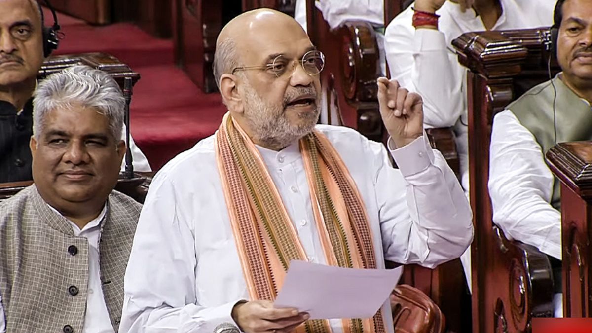 Amit Shah Hits Out At Congress During Delhi Services Bill Debate In ...