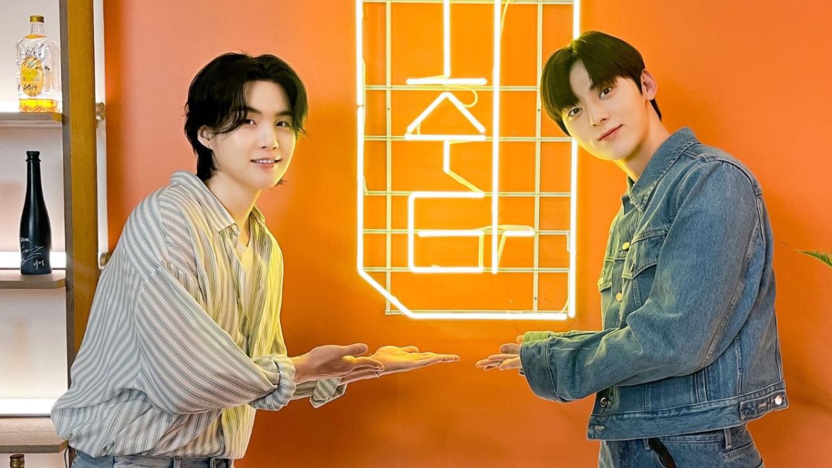 bts-suga-chit-chat-session-with-korean-actor-hwang-minhyun-invites-conversations-around-idols-and-casting-scams-watch-video