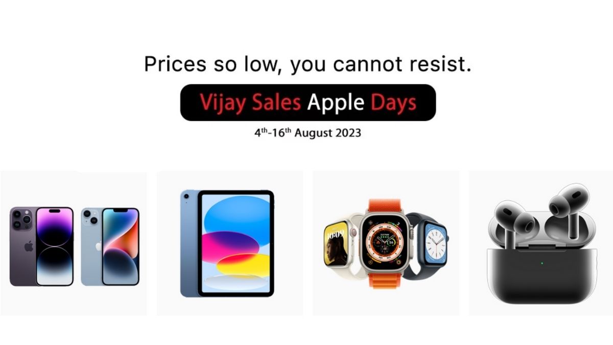 Vijay Sales Apple Days Sale 2023 Huge Discounts On iPhones 14