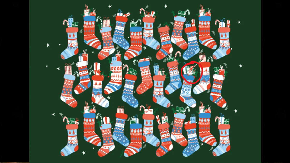 Spot the Santa in under 3 seconds. (Source: AI Product Reviews)