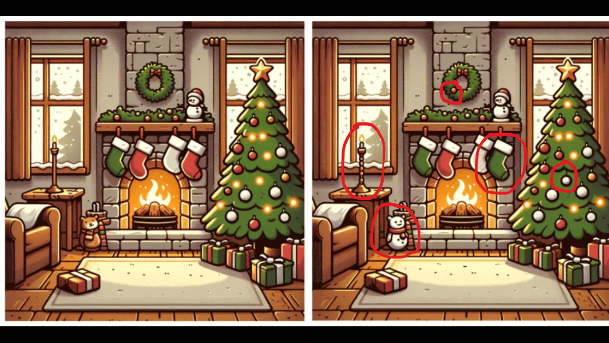 Spot 5 differences in under 10 seconds. (Source: PLAY MINESWEEPER)