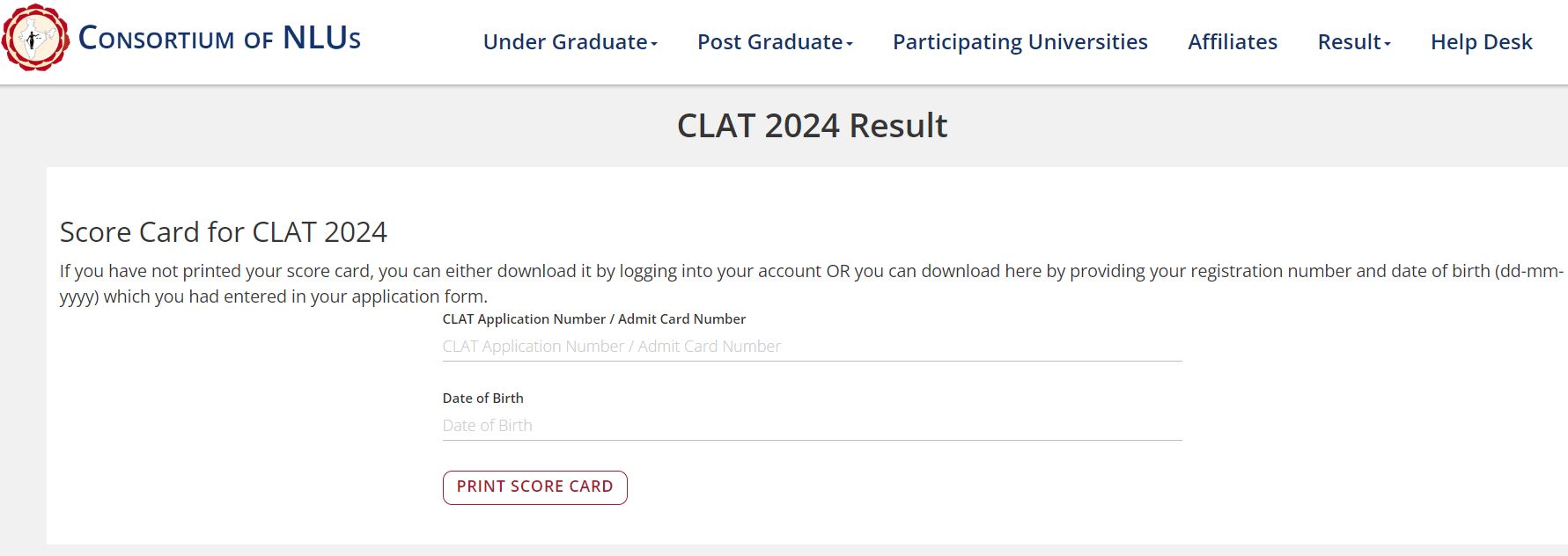 CLAT Result 2024 Out Live Updates Counselling For CLAT UG, PG Begins