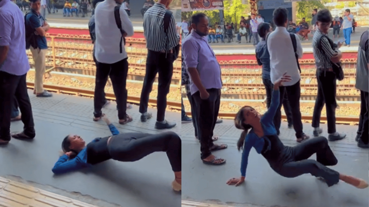viral-video-girl-terrible-dance-at-mumbai-railway-station-upsets-netizens-her-rolling-on-floor-leaves-internet-disturbed-watch