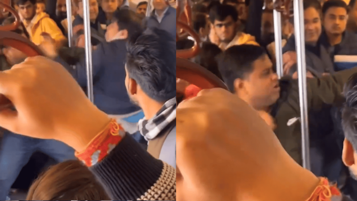 viral-video-men-fighting-in-delhi-metro-get-compared-to-professional-fighters-over-their-wwe-style-punches-watch