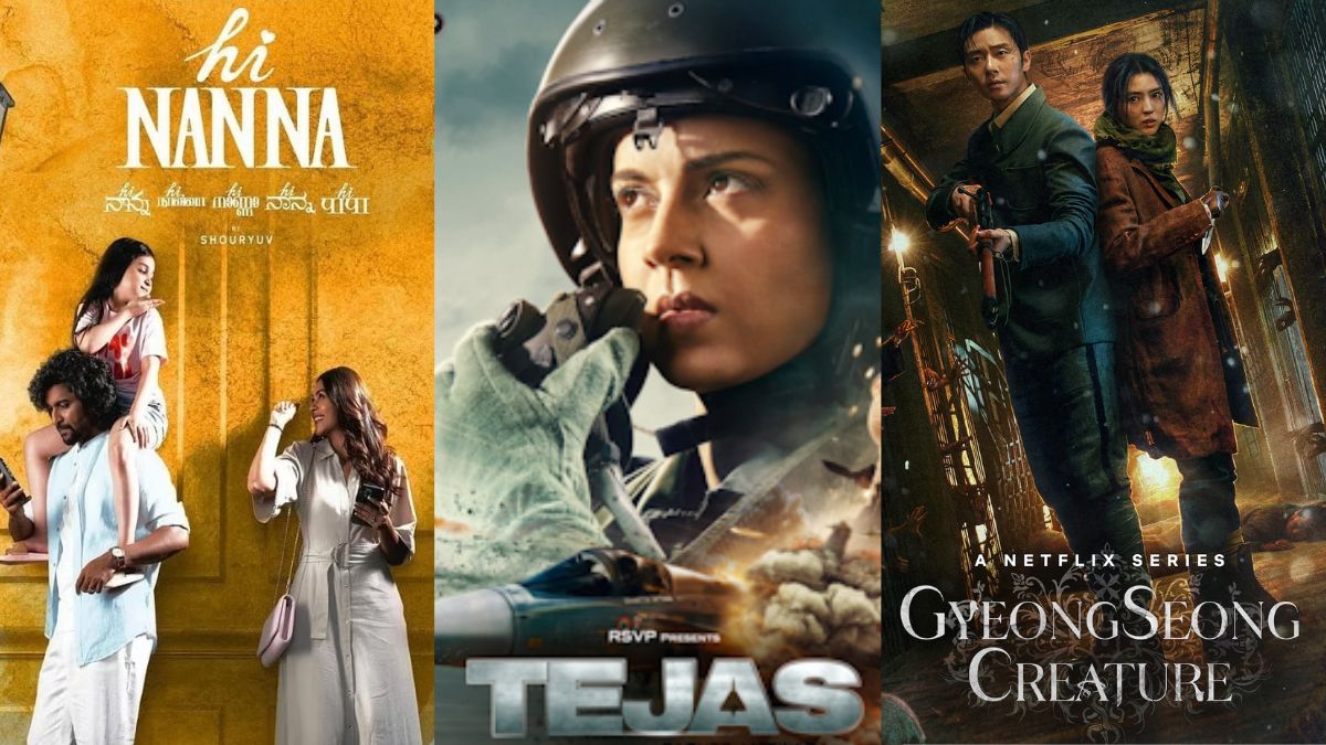 8 Upcoming OTT Releases Of This Week: Hi Nanna, Tejas, Gyeongseong Creature And More Movies, Web Series Streaming Soon
