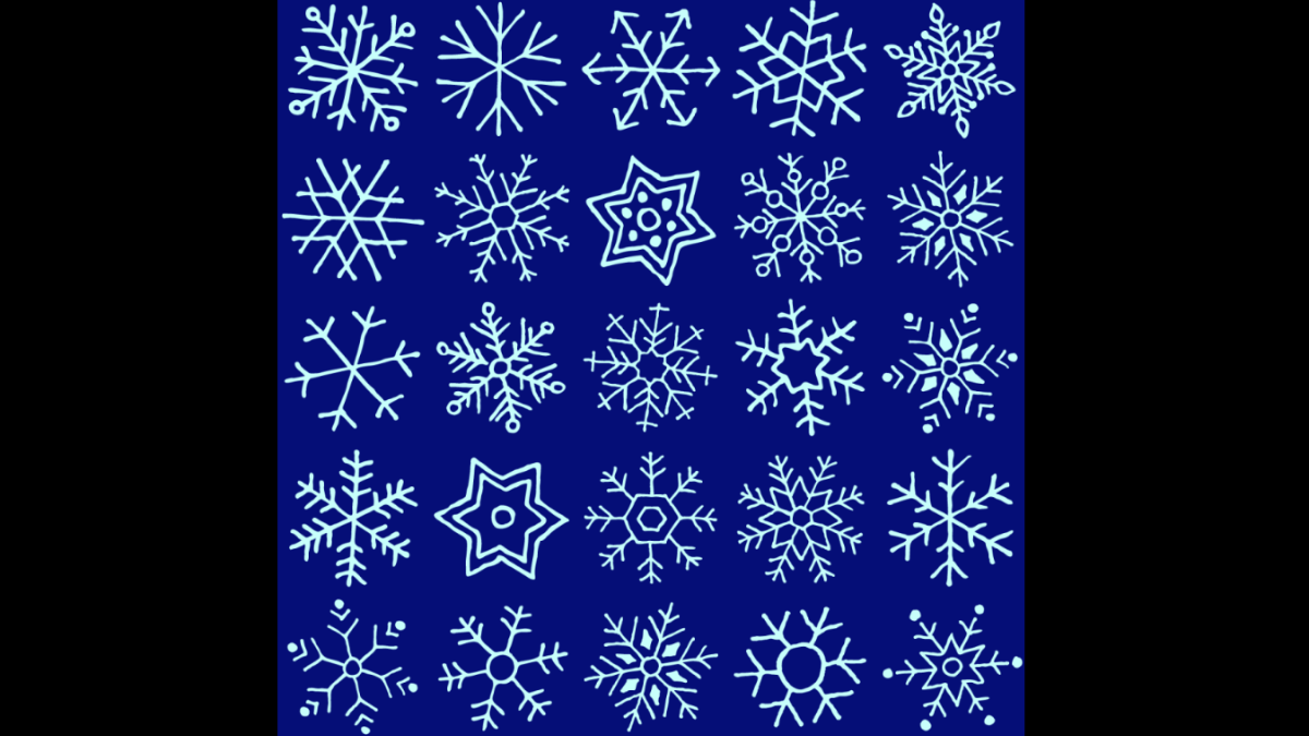 Spot the same snowflakes. (Source: BETWAY)