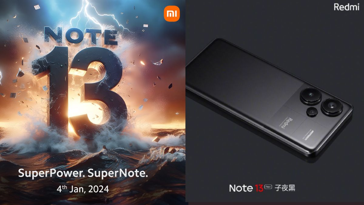 Redmi Note 13 Pro+ teased in India