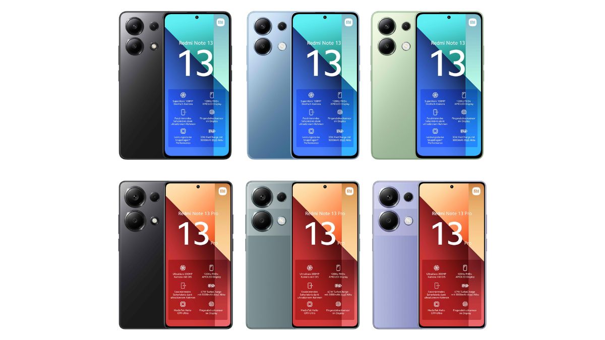 Redmi Note 13 And 13 Pro 4G Price Specifications Leaks
