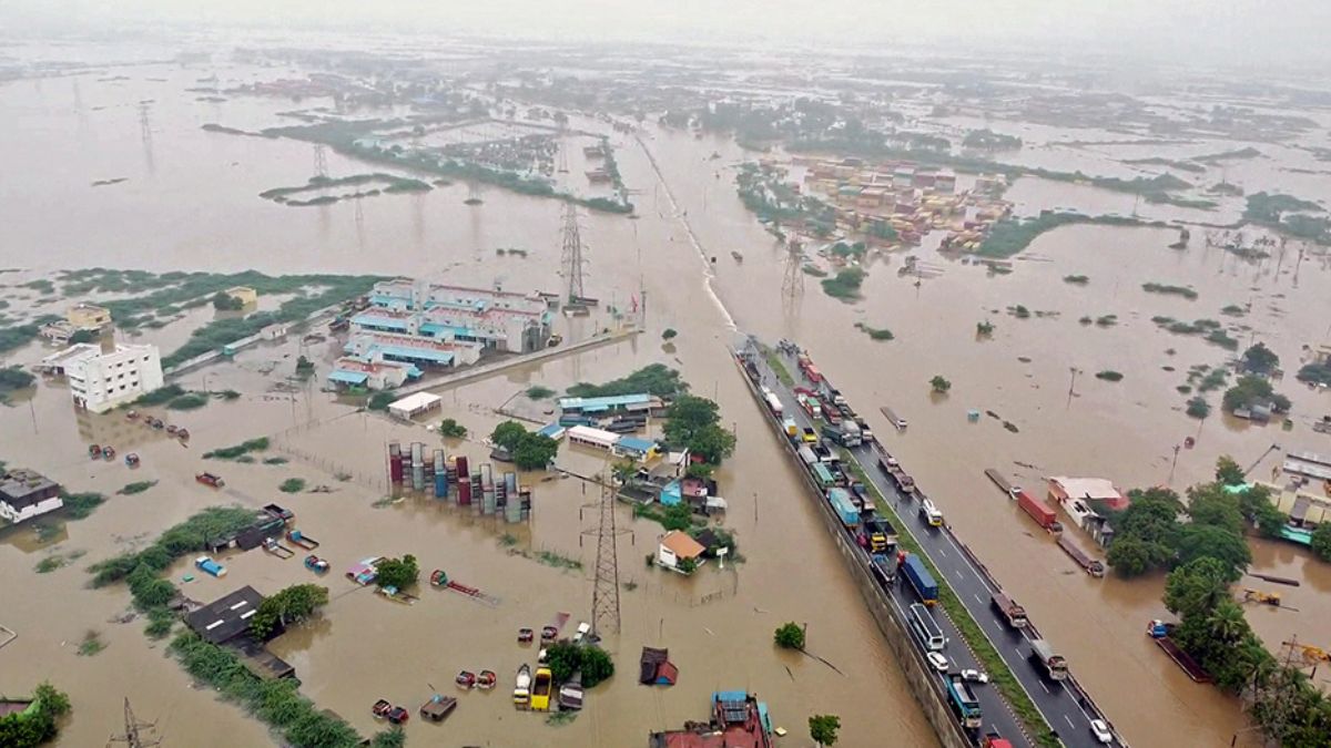 Tamil Nadu Rains Drone Footage Shows Swathes Of Thoothukudi Submerged