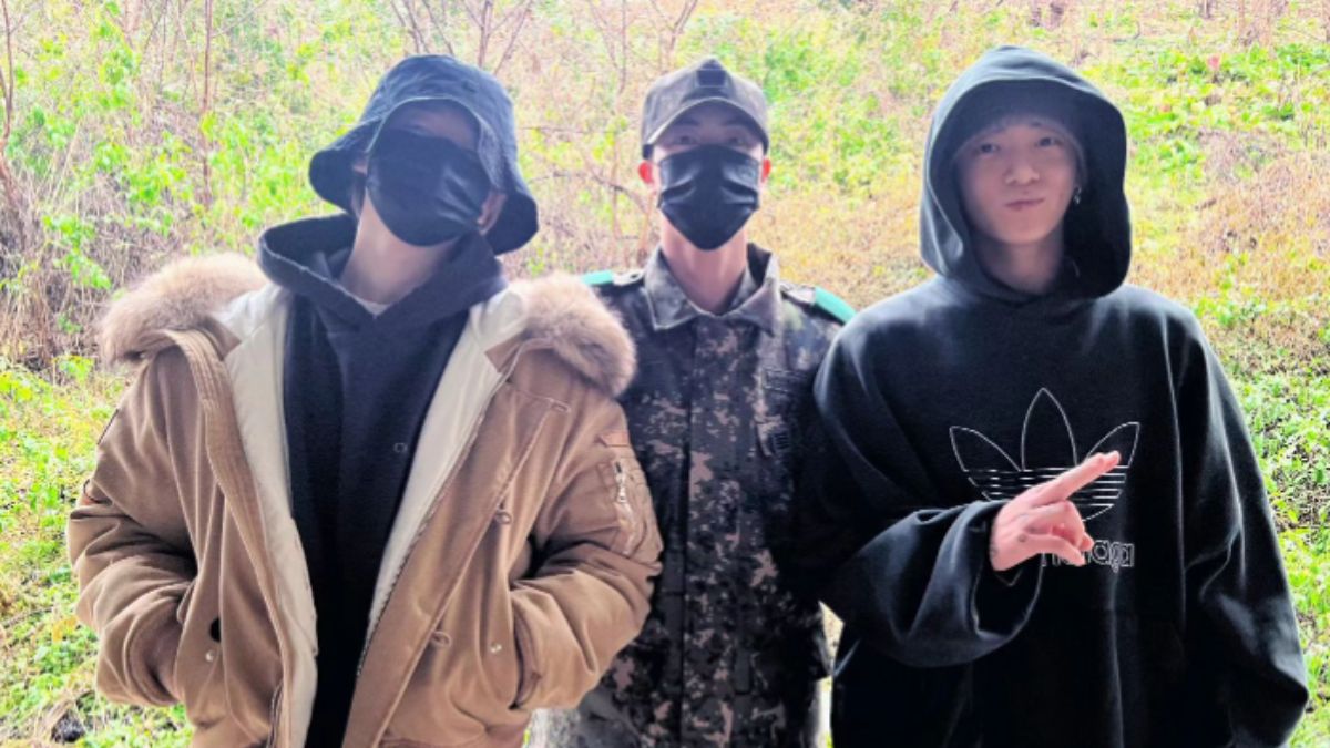 BTS’ Jin Shares Pic With Jimin And Jungkook Post Military Enlistment ...