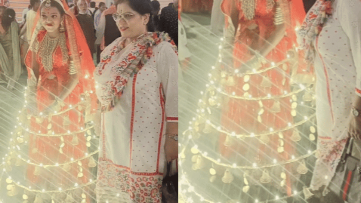 woman-wearing-lights-and-bells-reduces-to-decorative-item-at-wedding-viral-video-triggers-outrage-watch
