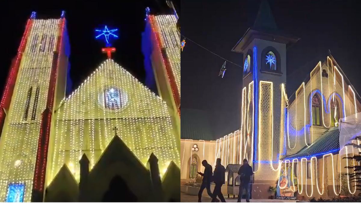 Christmas 2023 From Delhi To Kashmir, Nation Glows With Dazzling