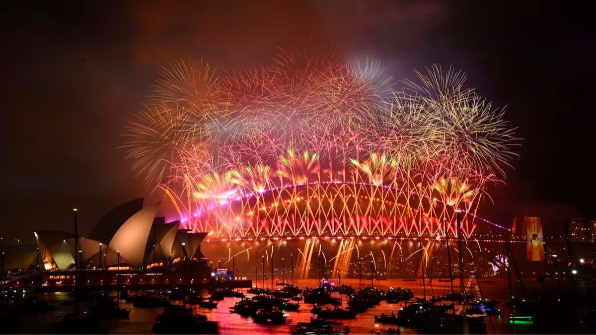 New Year 2024 World Starts New Year With Fireworks, Prayers