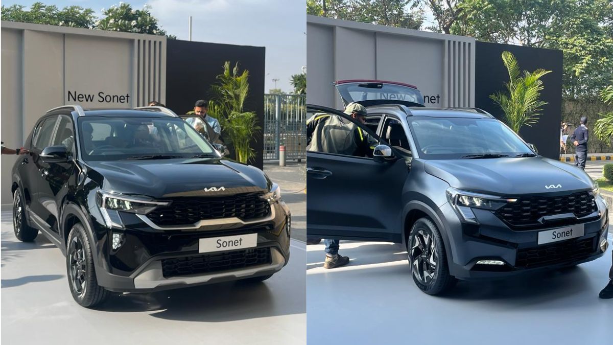 2024 Kia Sonet Facelift First Look Review: Design To Safety, Key ...