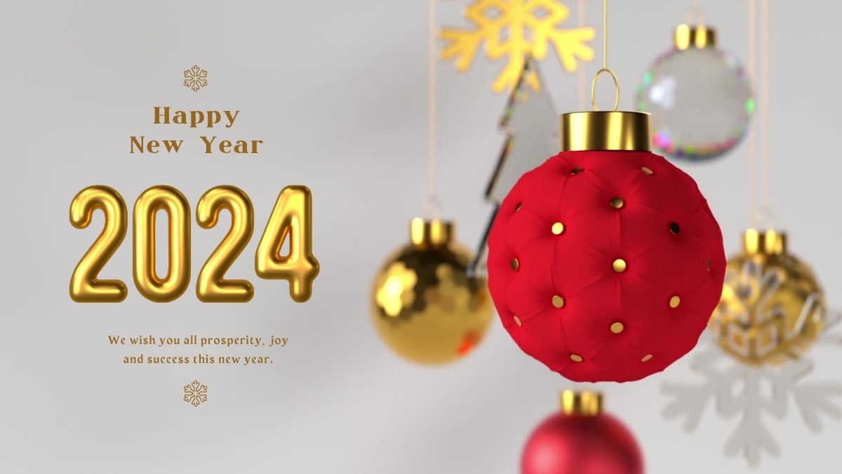 Wishes Happy New Year 2024 Seka Wandie