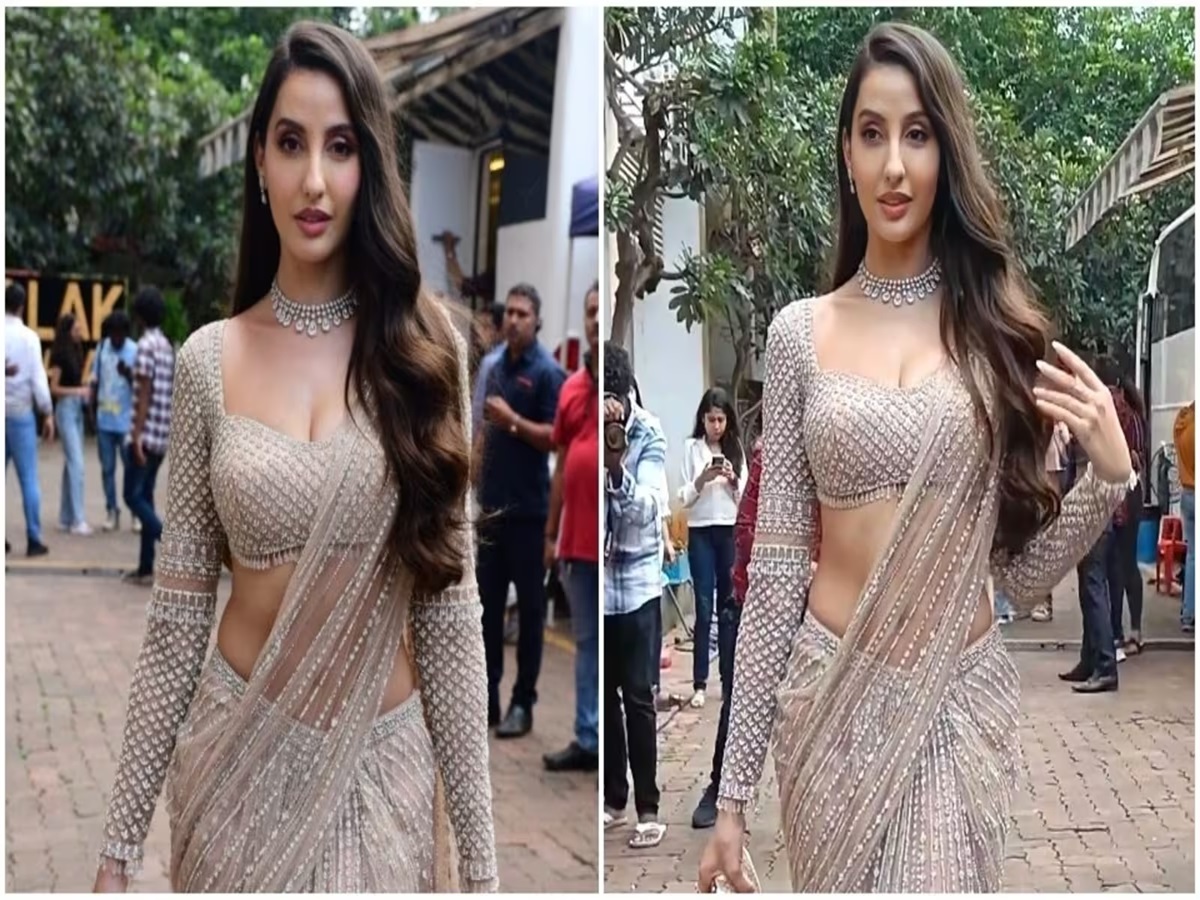 Nora Fatehi Inspired Ethereal Yet Bold Saree Looks For New Brides