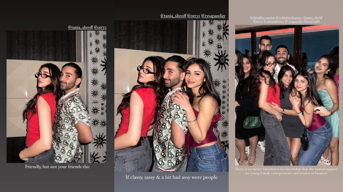 Orry with his friends