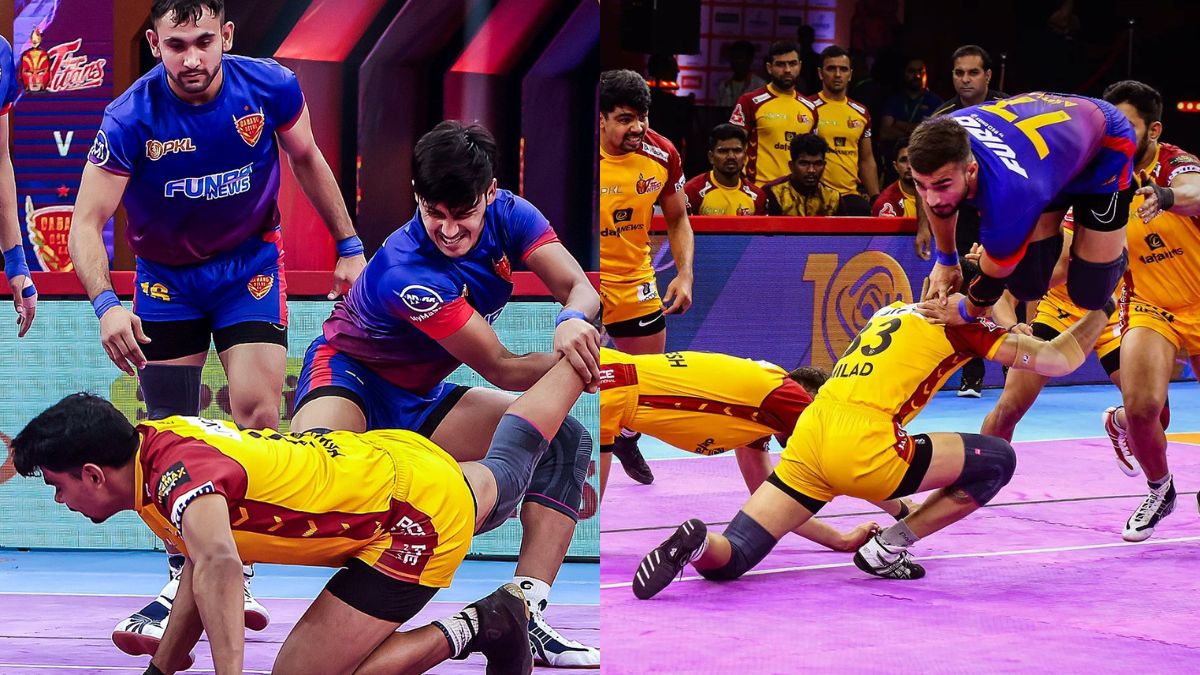 Pro Kabaddi League 2023 Highlights, Telugu Titans Vs Dabang Delhi KC ...