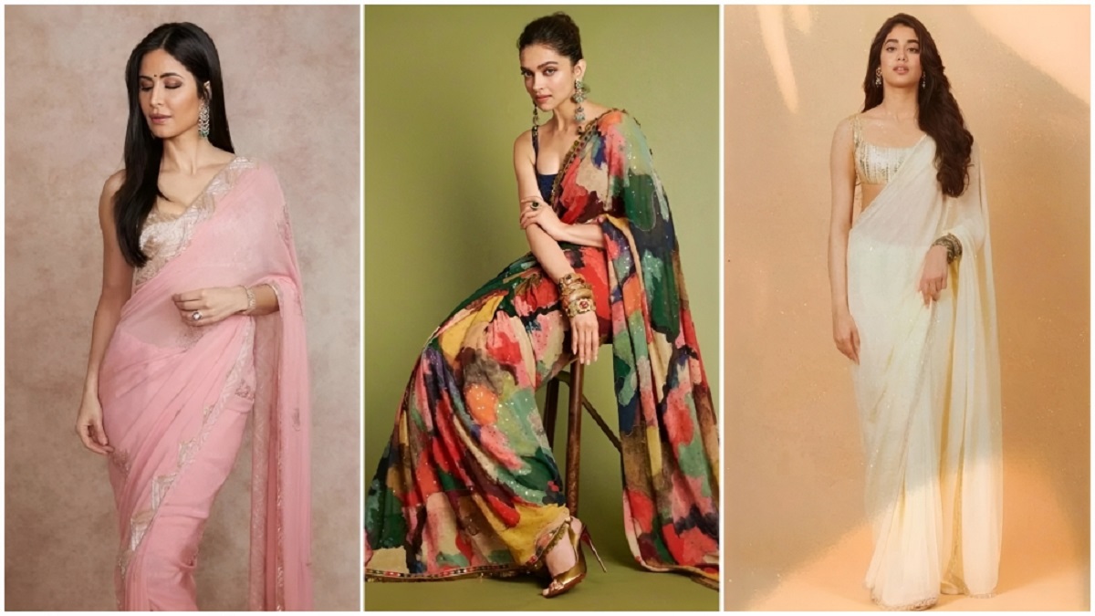Buy Pure Chiffon Saree Party Wear Online UAE | Salwar Mahal – SALWAR MAHAL-pokeht.vn