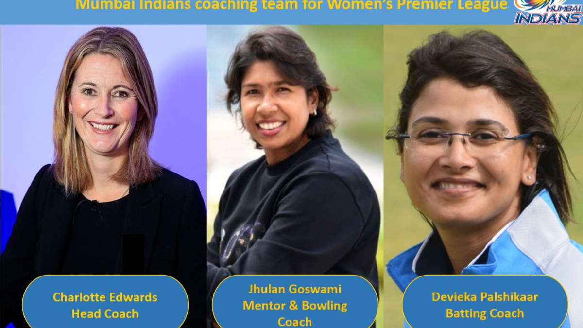 WPL 2023: Mumbai Indians Announces Its Coaching Team For Women's Premier  League