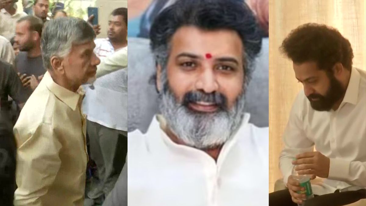 Nandamuri Taraka Ratna No More: Jr NTR, Former Andhra Pradesh CM ...